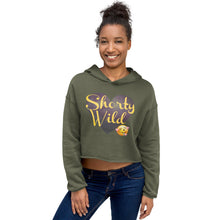 Load image into Gallery viewer, Shorty Wild Crop Hoodie