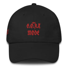 Load image into Gallery viewer, G.O.A.T Mode Dad Cap