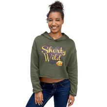 Load image into Gallery viewer, Shorty Wild Crop Hoodie
