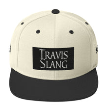 Load image into Gallery viewer, Travis Slang Logo Snapback Hat
